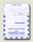 CMS 1500 Claim Form Envelope